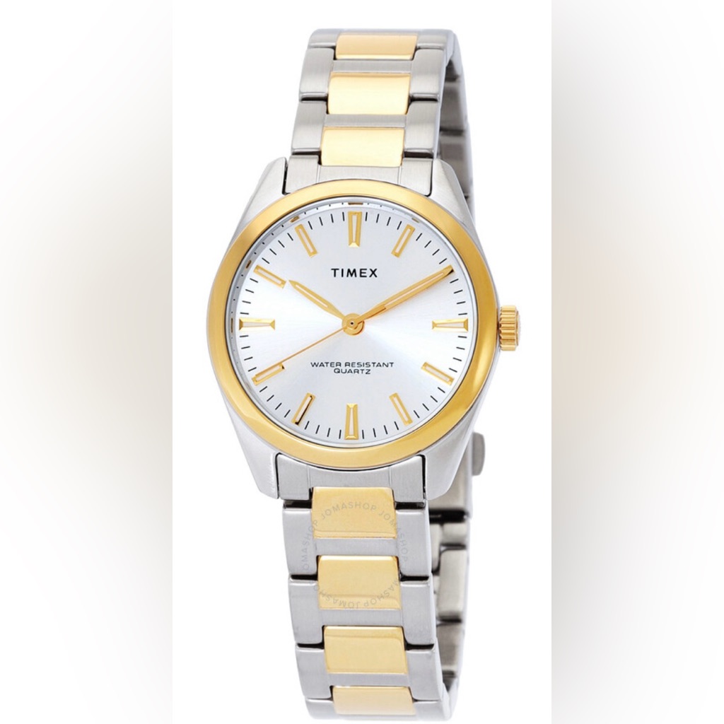 Timex Highview Quartz Silver Dial Ladies Watch